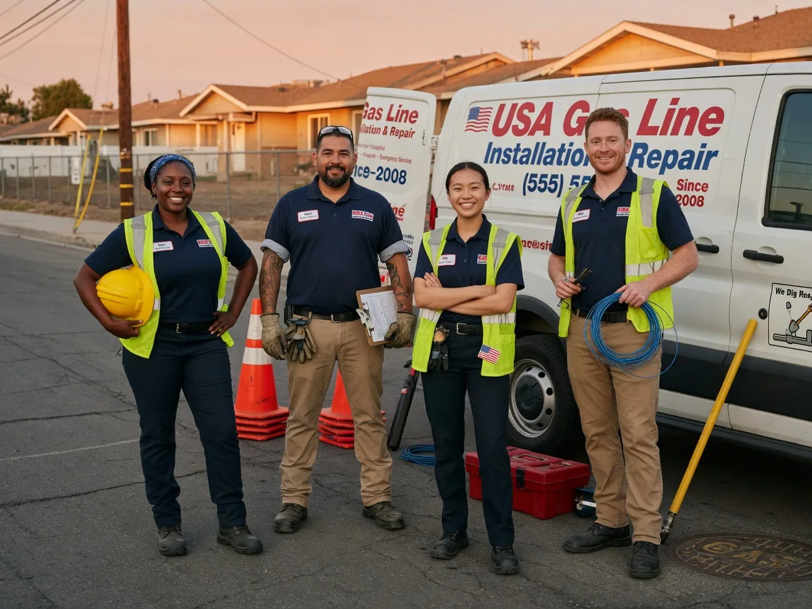 Gas Line Installation company in Forbes Road, PA
